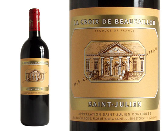 LA CROIX DE BEAUCAILLOU rouge 2003, Second vin du Château Ducru-Beaucaillou