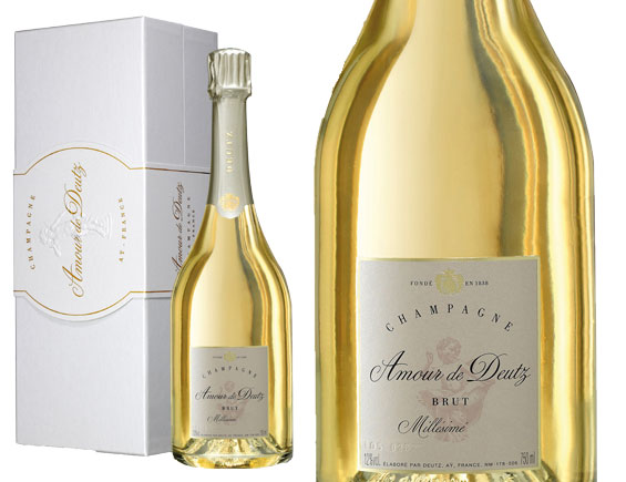 Champagne Amour de Deutz Blanc de Blancs 2010 sous étui