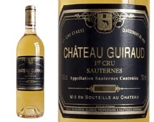 CHÂTEAU GUIRAUD blanc liquoreux 1996, Premier Cru Classé en 1855