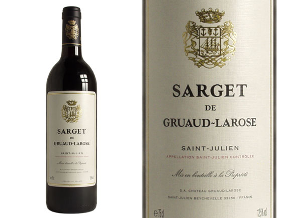 SARGET DE GRUAUD-LAROSE rouge 1998
