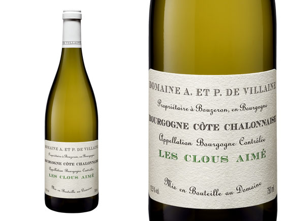 Domaine de Villaine Bourgogne Les Clous Aimé Blanc 2019