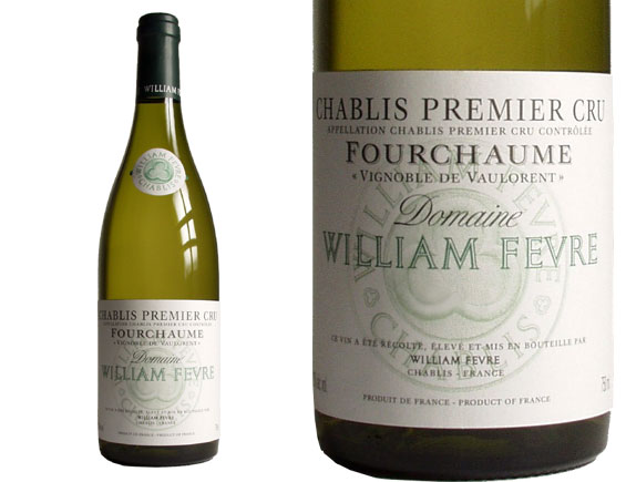 WILLIAM FÈVRE CHABLIS 1er CRU ''FOURCHAUME Vignoble de Vaulorent'' blanc 2004