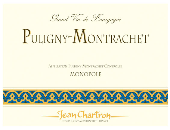 DOMAINE JEAN CHARTRON PULIGNY MONTRACHET Vieilles Vignes blanc 2005 