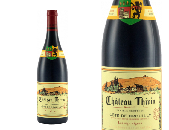 Château Thivin Côte de Brouilly Les sept vignes 2020