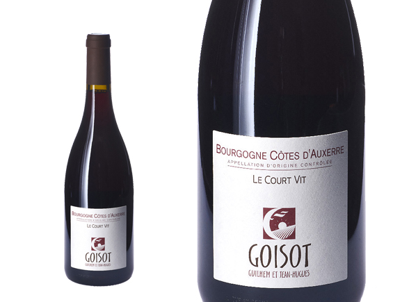 Domaine Goisot Côtes d'Auxerre Le Court Vit rouge 2019