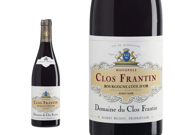 Albert Bichot Domaine du Clos Frantin Bourgogne Côte d'Or Pinot Noir Monopole 2020