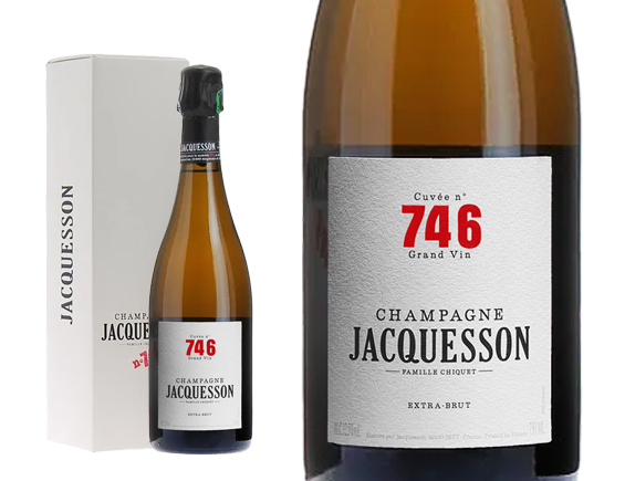 Champagne Jacquesson n°746 sous étui