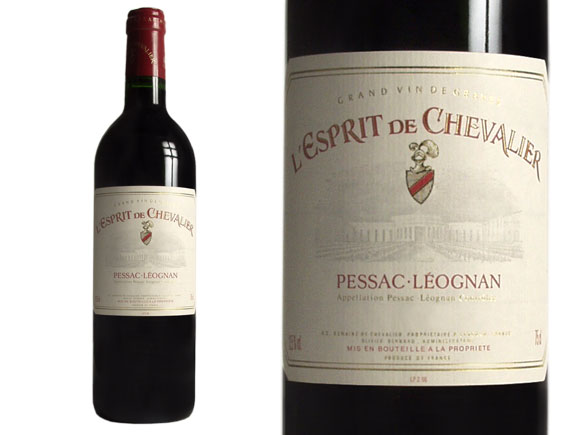 L'ESPRIT DE CHEVALIER rouge 2003, Second Vin du Domaine de Chevalier