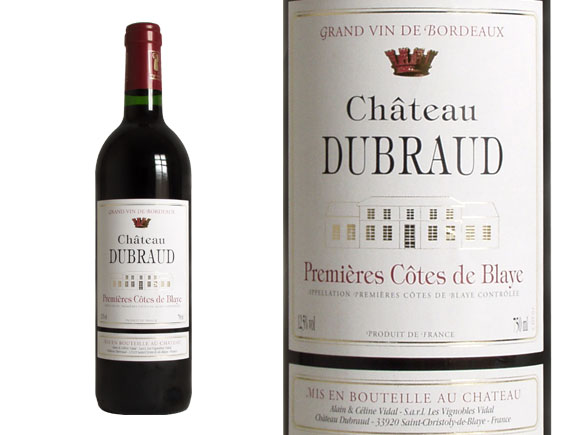 CHATEAU DUBRAUD rouge 2004