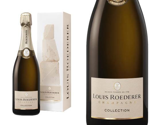 Champagne Louis Roederer brut Collection 244 sous étui