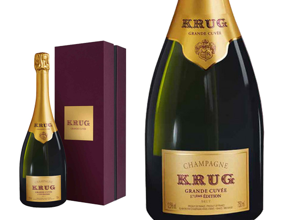 Champagne Krug grande cuvée édition 171 sous étui