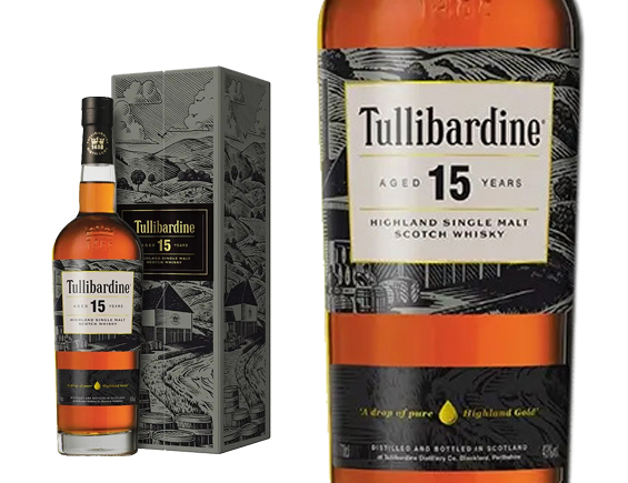 Whisky Tullibardine 15 ans sous étui