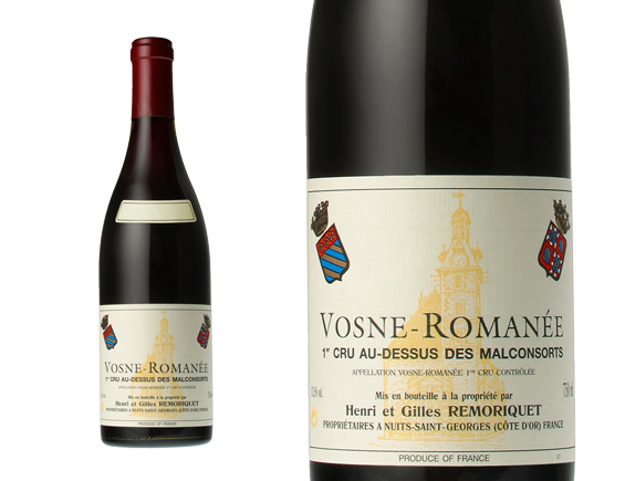 Henri Et Gilles Remoriquet Vosne 1er Cru Au Dessus De Malconsort 2022