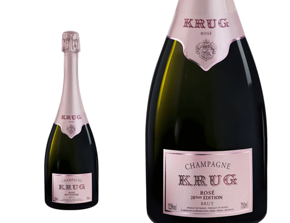 Champagne Krug rosé édition 28