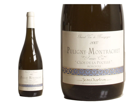 Jean Chartron Puligny-Montrachet 1er Cru Clos de la Pucelle Monopole 2007