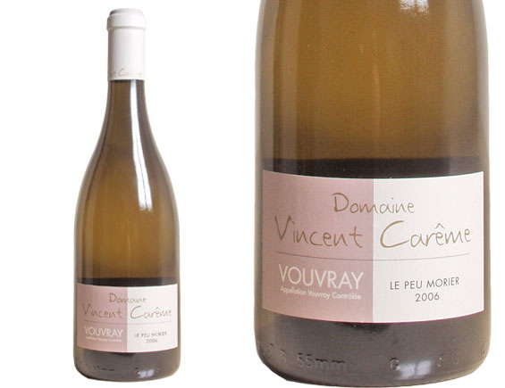 Vincent Carême Vouvray Sec Le Peu Morier 2006