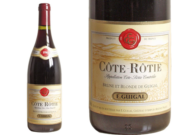 Guigal Côte Rôtie Brune et Blonde 1996 rouge