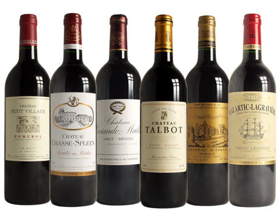 Coffret Prestige 6 Grands Crus de Bordeaux