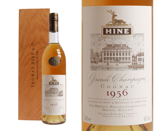 Cognac THOMAS HINE 1956 EARLY LANDED